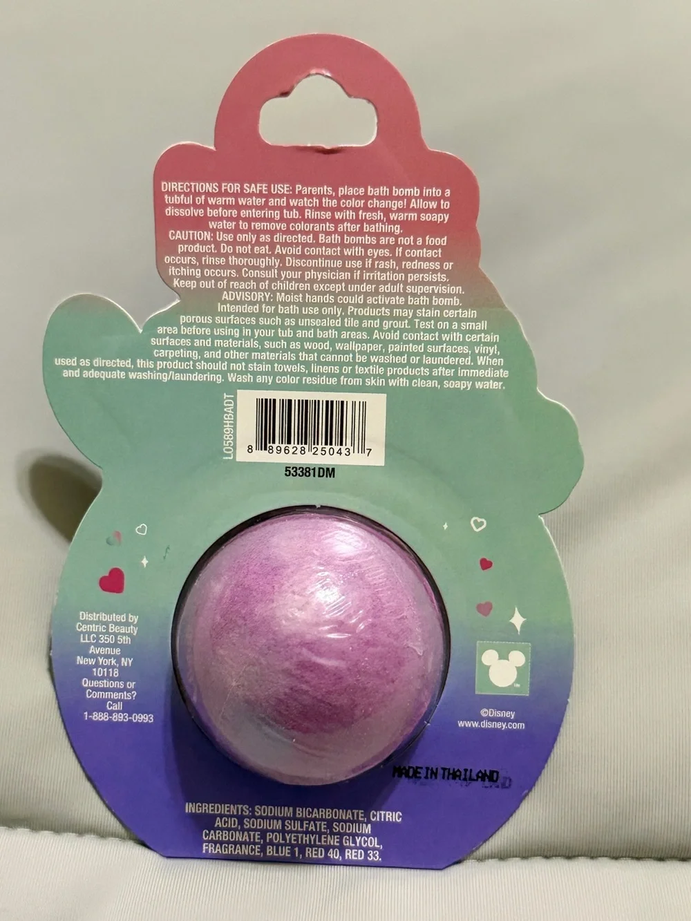 💜 Disney Stitch-Themed Bath Time Treats - 3 Pack Set